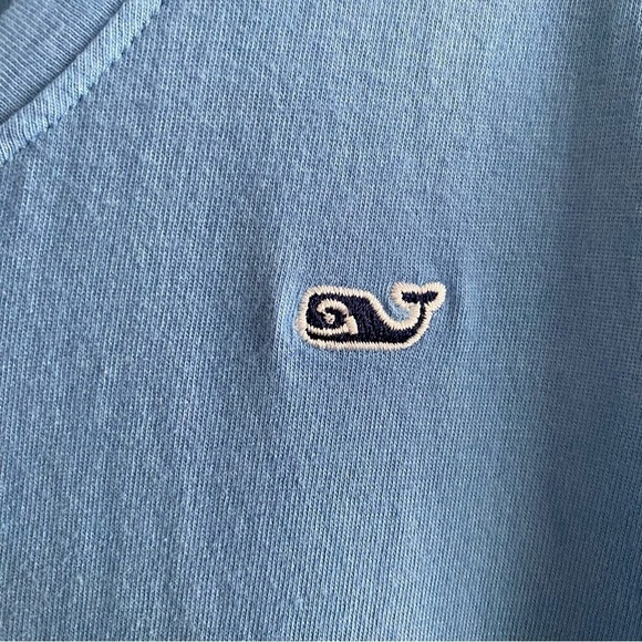 Vineyard Vines Blue White Tie Dye Knit Whale Midi Maxi Dress - Picture 7 of 15